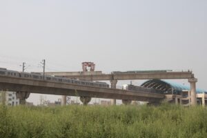 Delhi Metro Work in Progress 